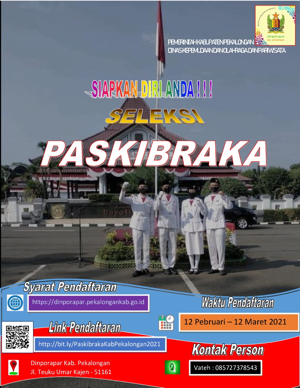 SELEKSI PASKIBRAKA KAB. PEKALONGAN THN 2021