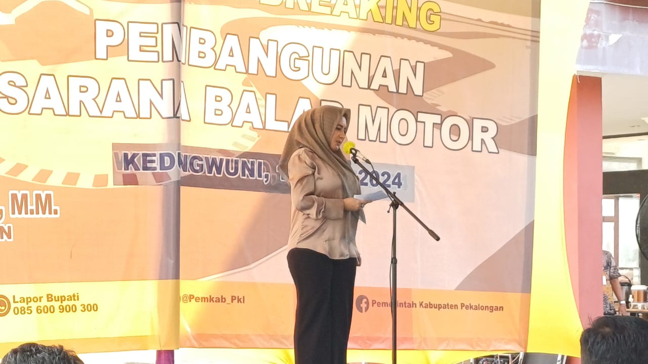 Peresmian Pembangunan Sarana Balap Motor