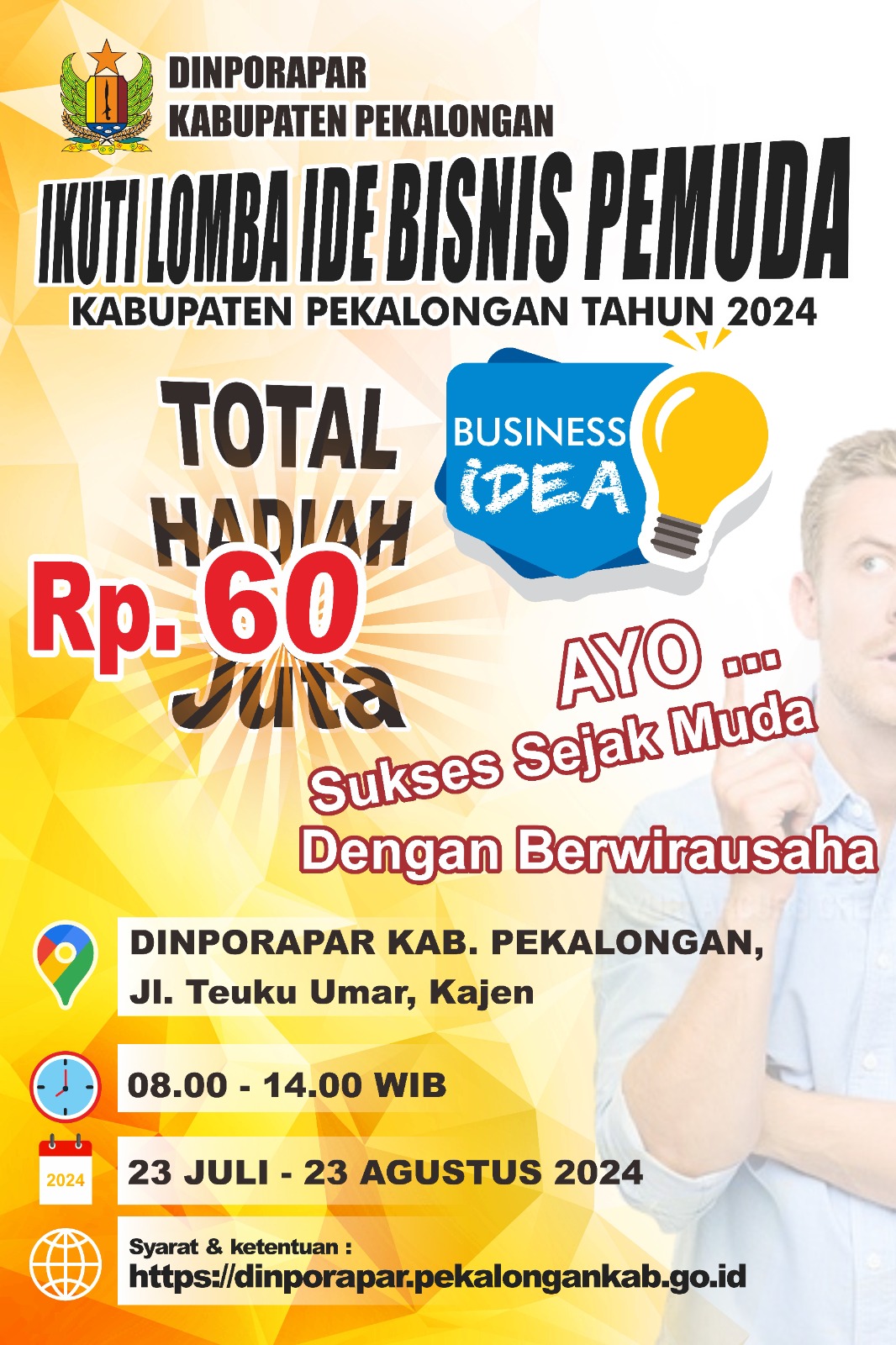 Hasil Seleksi Administrasi Lomba Ide Bisnis Tahun 2024